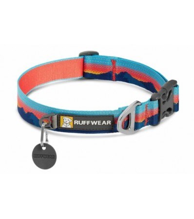 Avalanche reflective outlet dog collar